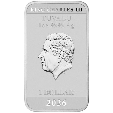 Stranger Things - Season 5 2026 $1 Colour Rectangular 1oz Silver Uncirculated Coin