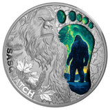 Sasquatch 2027 $1 Colour 1oz Silver Proof Coin