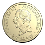 Australia 2025 $2 Wallabies & Wallaroos Colour Aluminium-Bronze Uncirculated 2-Coin Set