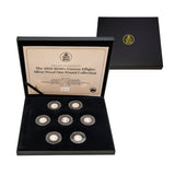 Centenary of the Birth of Elizabeth II 2026 £1 Raphael Maklouf Unseen Effigies 1/4oz Silver Proof 7-Coin Collection