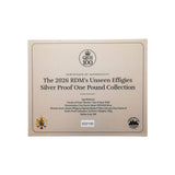 Centenary of the Birth of Elizabeth II 2026 £1 Raphael Maklouf Unseen Effigies 1/4oz Silver Proof 7-Coin Collection
