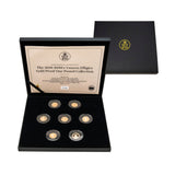 Centenary of the Birth of Elizabeth II 2026 £1 Raphael Maklouf Unseen Effigies 1/4oz Gold Proof 7-Coin Collection