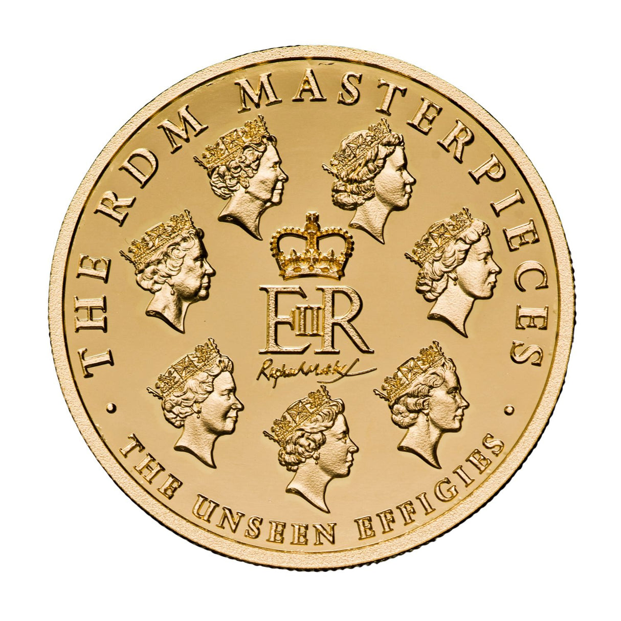 Centenary of the Birth of Elizabeth II 2026 £5 Raphael Maklouf Unseen Effigies High Relief 1oz Gold Proof Coin