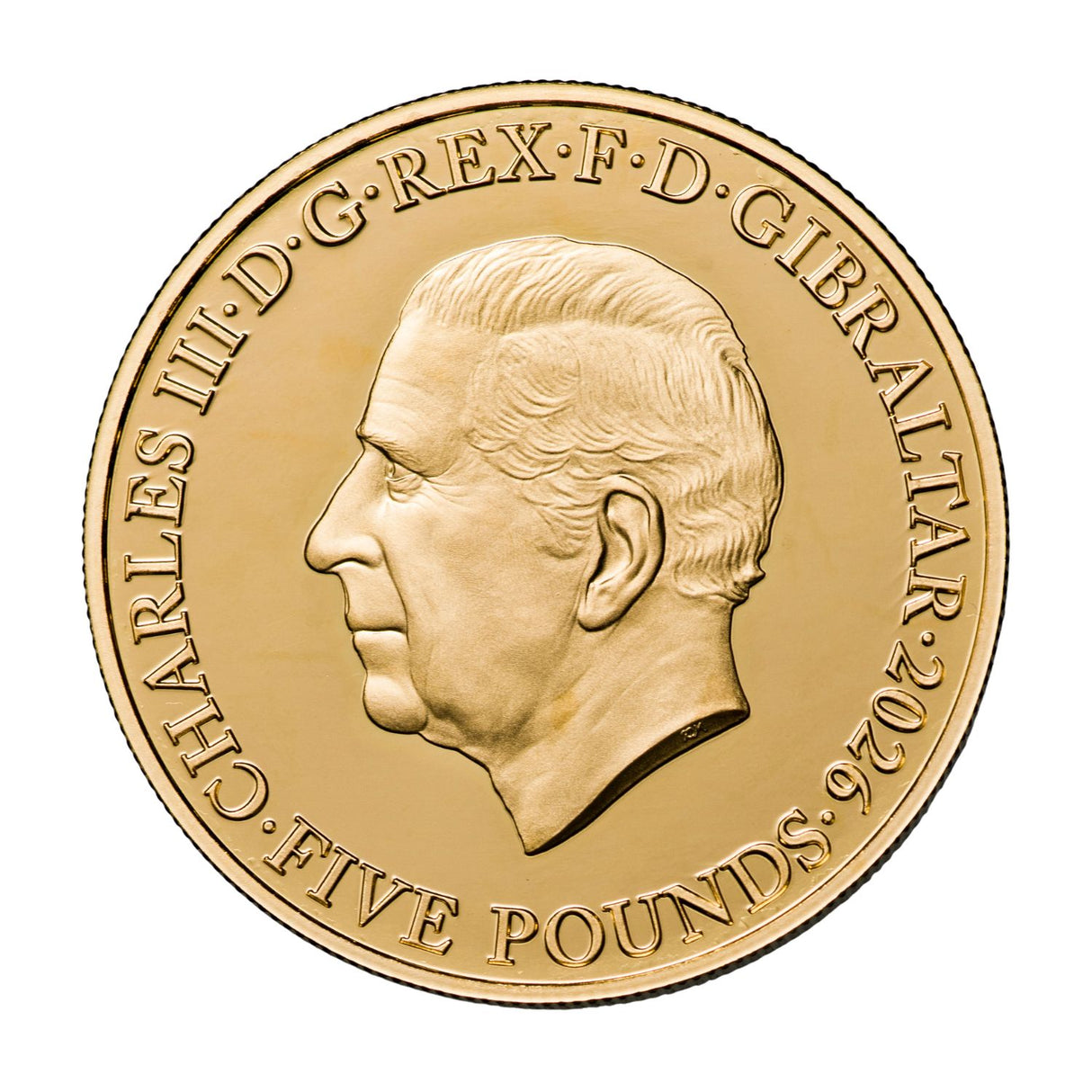 Centenary of the Birth of Elizabeth II 2026 £5 Raphael Maklouf Unseen Effigies High Relief 1oz Gold Proof Coin