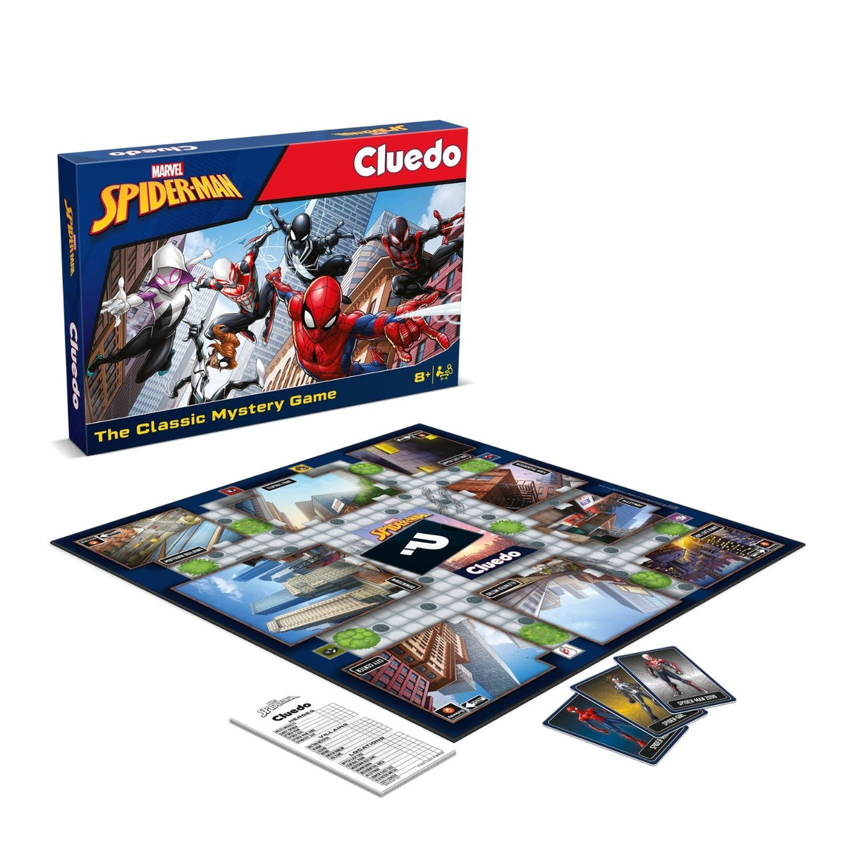 Spiderman Cluedo