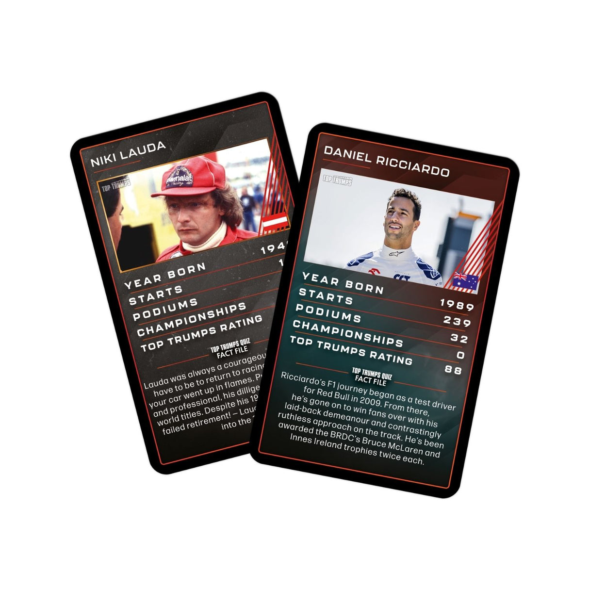 Grand Prix Heroes Top Trumps