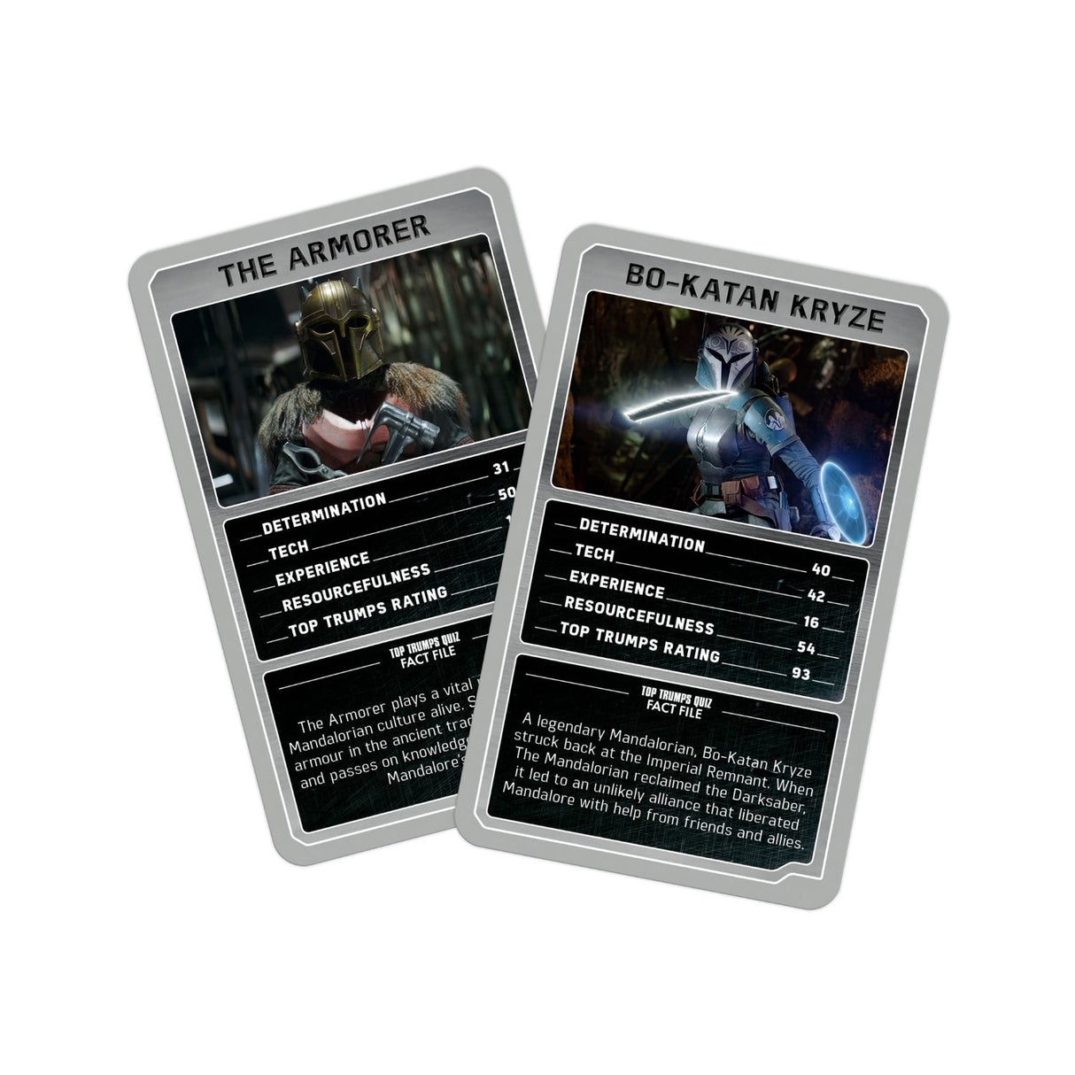 Mandalorian and Grogu Top Trumps
