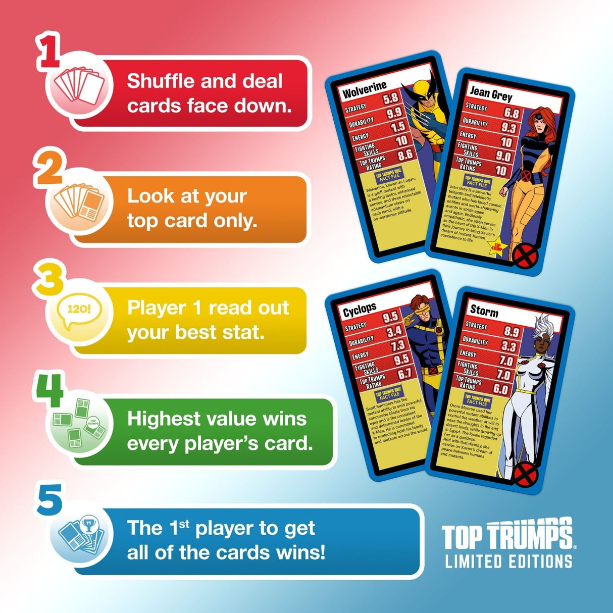 X-Men 97 Limited Edition Top Trumps