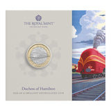 Duchess of Hamilton 2026 £2 Bimetal Brilliant Uncirculated Coin