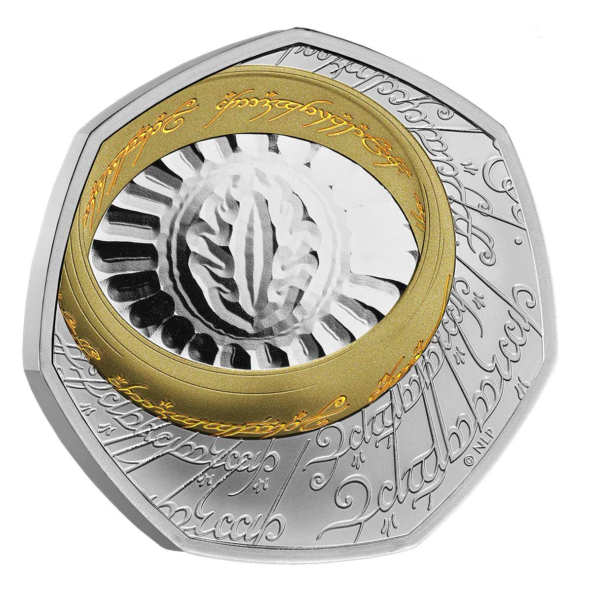 Great Britain The Lord of the Rings 2026 50p Silver Proof Colour Coin