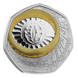 Great Britain The Lord of the Rings 2026 50p Silver Proof Colour Coin