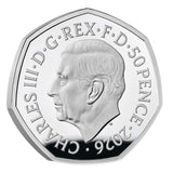 Great Britain The Lord of the Rings 2026 50p Silver Proof Colour Coin