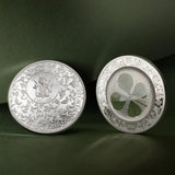 Ounce of Luck 2026 $5 Clover Leaf 1oz Silver Proof Coin