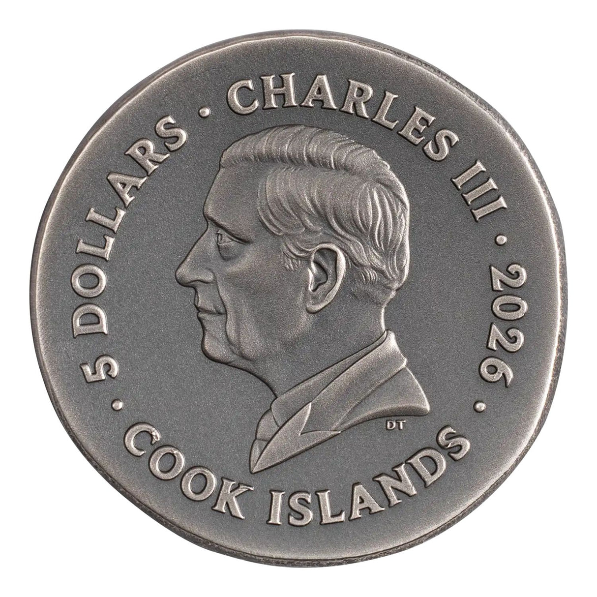 Krios 2026 $5 Ultra High Relief 1oz Silver Antique Coin