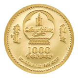 Lunar Year of the Goat 2027 1000T Fluffy Sheep 0.5g Gold Proof Coin