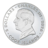 Seven Deadly Sins - Sloth 2026 $5 1oz Silver Proof Coin