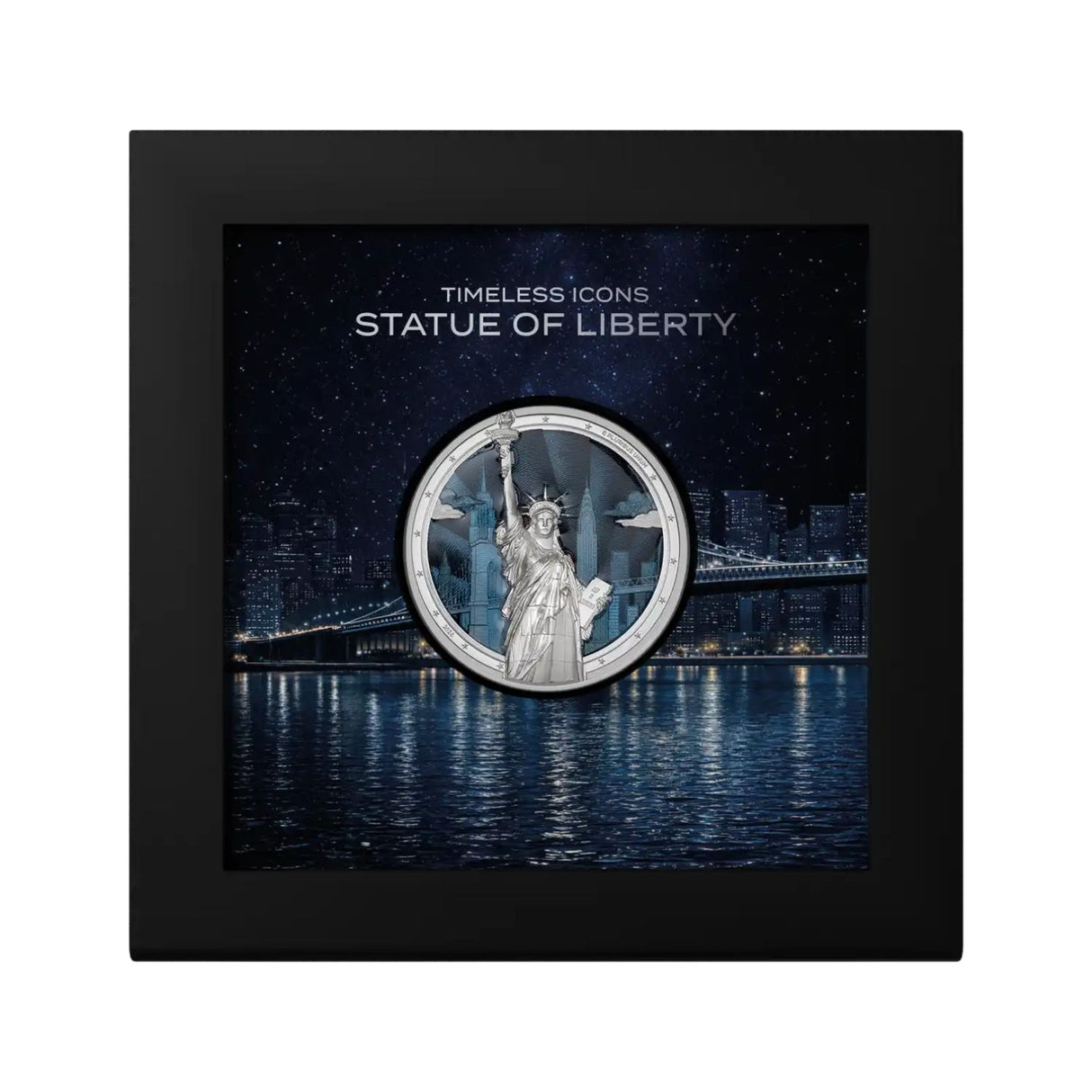 Timeless Icons Statue of Liberty 2026 $10 2oz Silver Proof Coin