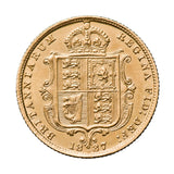 Queen Victoria 1887M Jubilee Gold Half Sovereign Choice Uncirculated