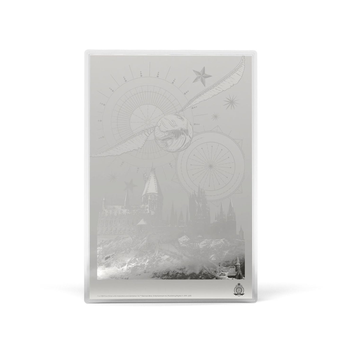 Harry Potter - Theatrical Movie Posters - 2. HP & The Philosopher’s Stone 1oz Silver Foil