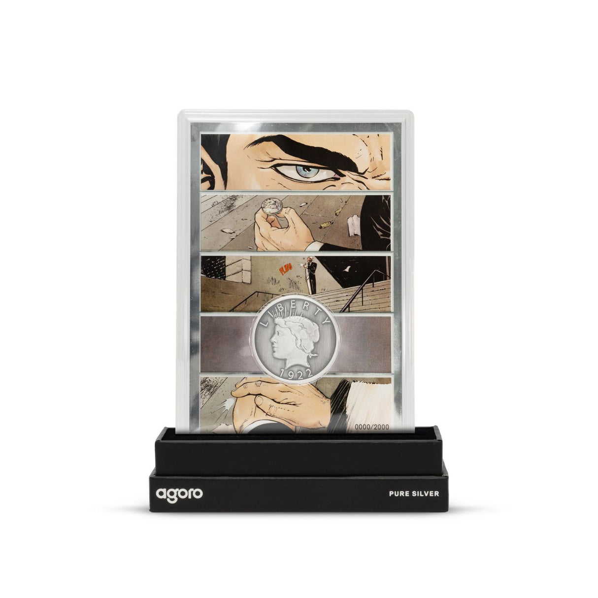 Two Face 0.66oz Silver Foil