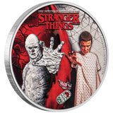 Stranger Things - Eleven & Vecna 2026 50c Colour 1/2oz Silver Uncirculated Coin