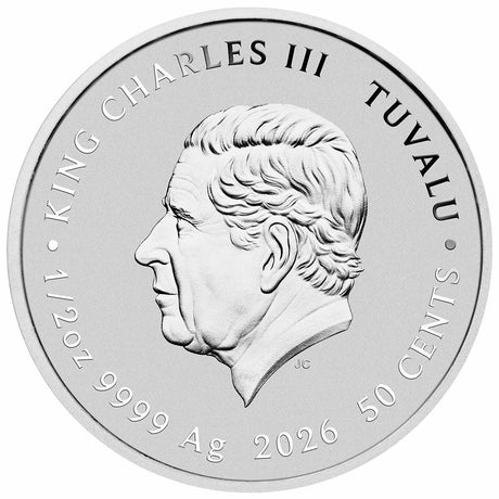Stranger Things - Eleven & Vecna 2026 50c Colour 1/2oz Silver Uncirculated Coin