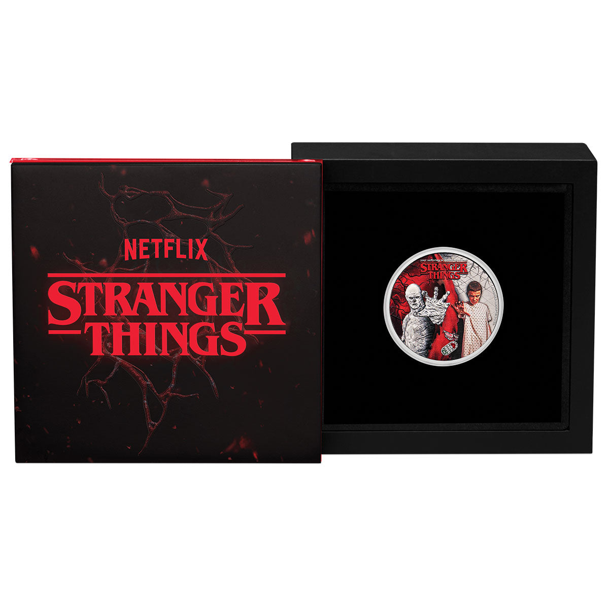 Stranger Things - Eleven & Vecna 2026 50c Colour 1/2oz Silver Uncirculated Coin