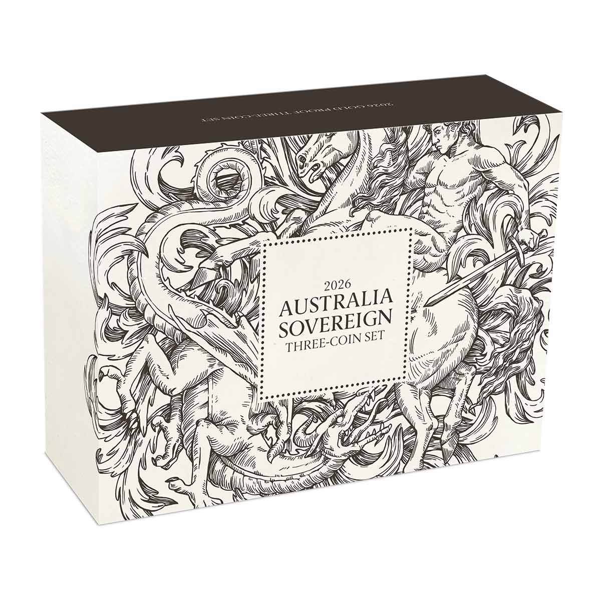 Australia 2026 Gold Sovereign Proof 3-Coin Set – Centenary of the Birth of Elizabeth II