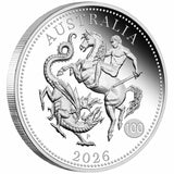 Australia 2026 Silver Sovereign Proof Coin – Centenary of the Birth of Elizabeth II