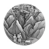 Shangri-La 2026 $10 Sliding Door Gold-plated 5oz Silver Antique Coin