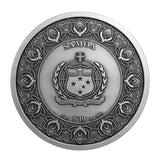 Shangri-La 2026 $10 Sliding Door Gold-plated 5oz Silver Antique Coin