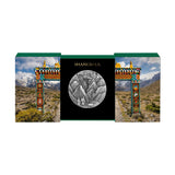 Shangri-La 2026 $10 Sliding Door Gold-plated 5oz Silver Antique Coin