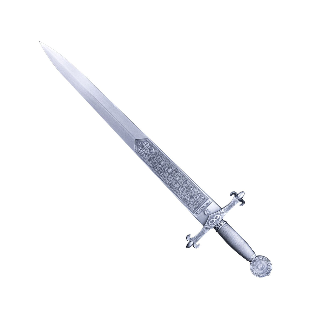 Excalibur 2026 $5 Shaped 3oz Silver Antique Coin
