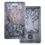 Mythical Beasts 2026 $5 Fenrir Wolf 2oz Silver Antique Coin