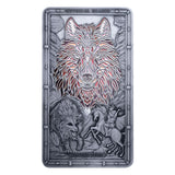 Mythical Beasts 2026 $5 Fenrir Wolf 2oz Silver Antique Coin