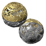 Sea & Surface 2026 $5 Filigree Gold-plated 2oz Silver Antique Spherical Coin