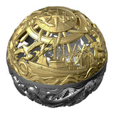 Sea & Surface 2026 $5 Filigree Gold-plated 2oz Silver Antique Spherical Coin
