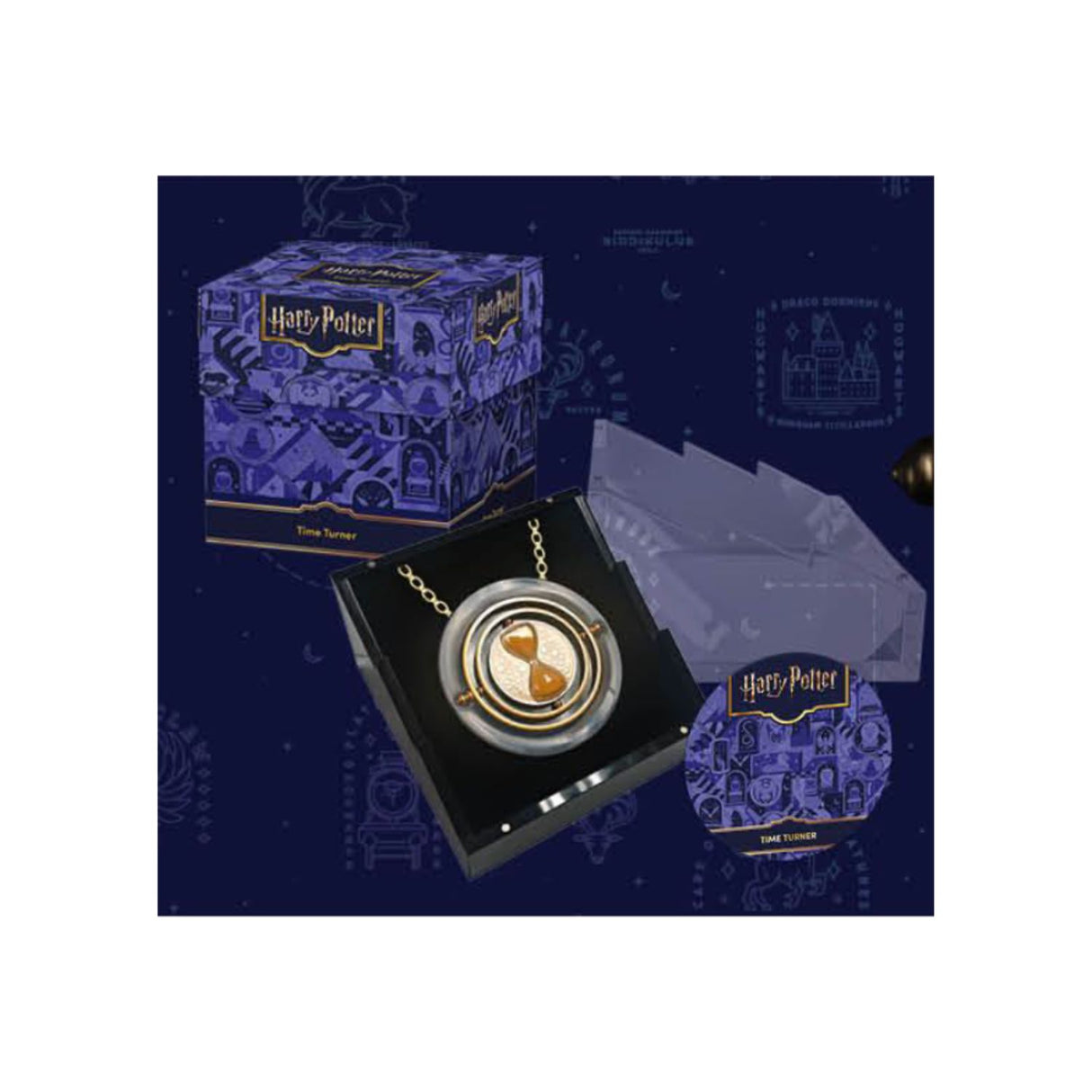 Harry Potter Time Turner 2026 $5 Gold-plated 2oz Silver Prooflike Coin