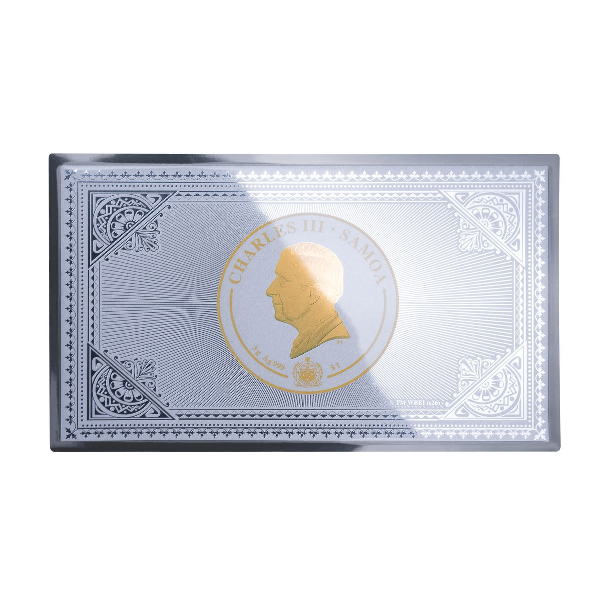 Harry Potter Hogwarts Express Ticket 2026 $1 Silver Prooflike Coin
