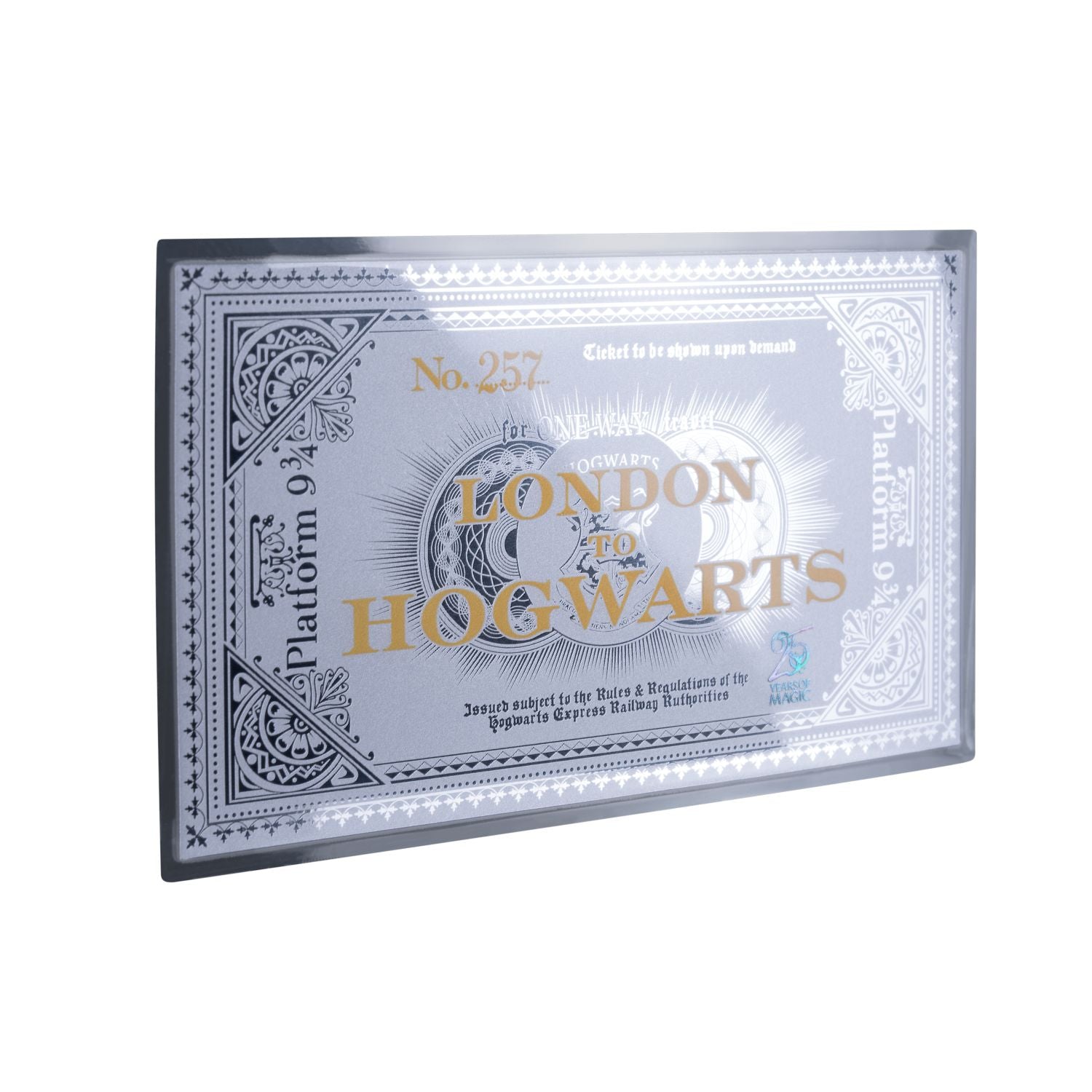 Harry Potter Hogwarts Express Ticket 2026 $1 Silver Prooflike Coin