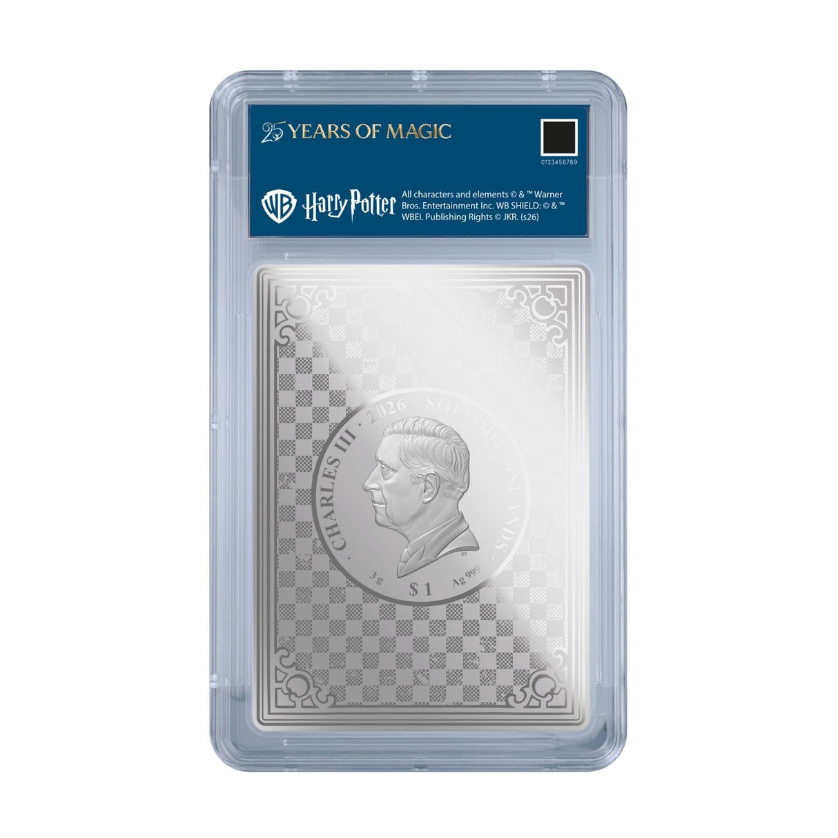 Harry Potter 2026 $1 Silver Prooflike 2-Coin Mystery Pack