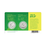 Australia 1982 & 2005 50c Commonwealth Games Cupro-Nickel Uncirculated Coin Pair