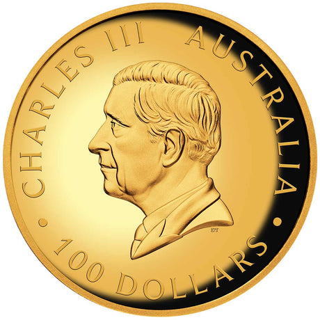 Australia Kookaburra 2026 $100 High Relief 1oz Gold Proof Coin
