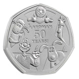Great Britain 50 Years of Aardman 2026 50p Brilliant Uncirculated Coin