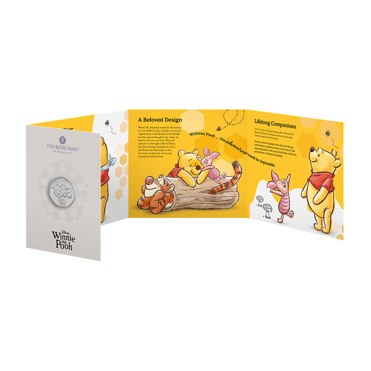 Great Britain Winnie the Pooh 100th Anniversary Friendship 2026 50p Cupro-Nickel Brilliant Uncirculated Coin