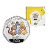 Great Britain Winnie the Pooh 100th Anniversary Friendship 2026 50p Colour Silver Proof Coin