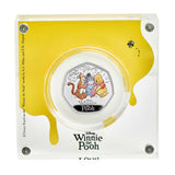 Great Britain Winnie the Pooh 100th Anniversary Friendship 2026 50p Colour Silver Proof Coin
