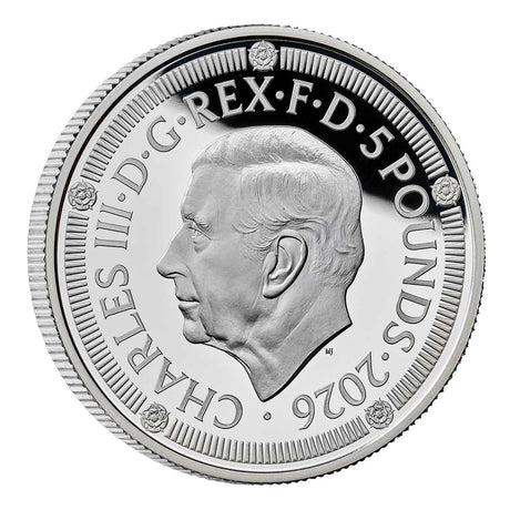 Great Britain 500 Years of the Crown 2026 £5 Silver Proof Coin
