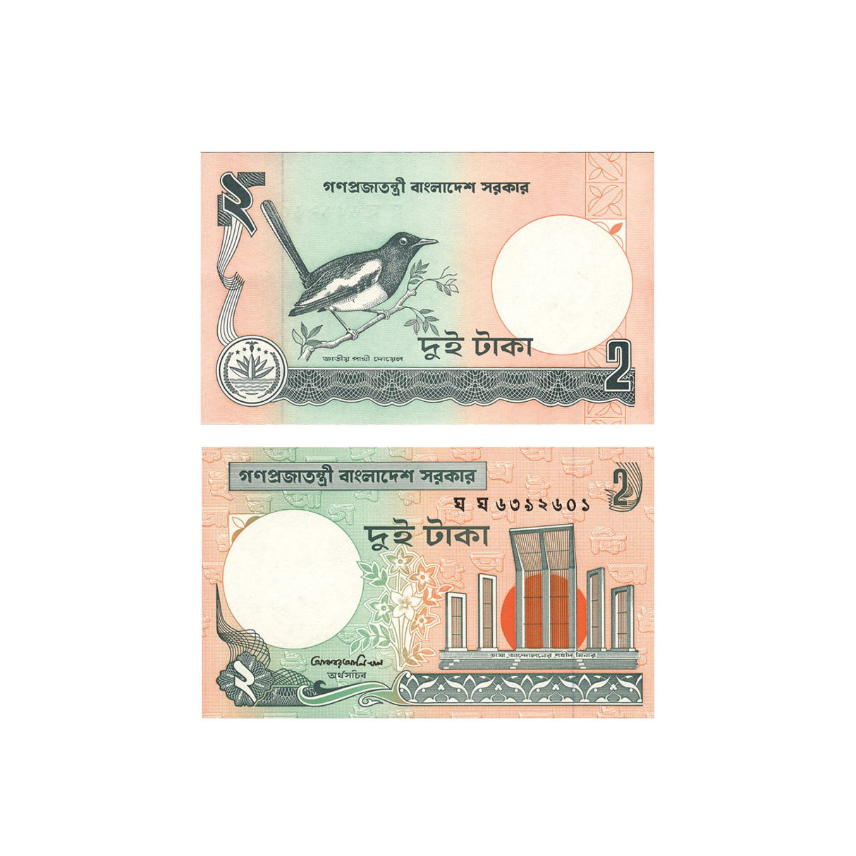 Birds - Thematic Banknote Collection