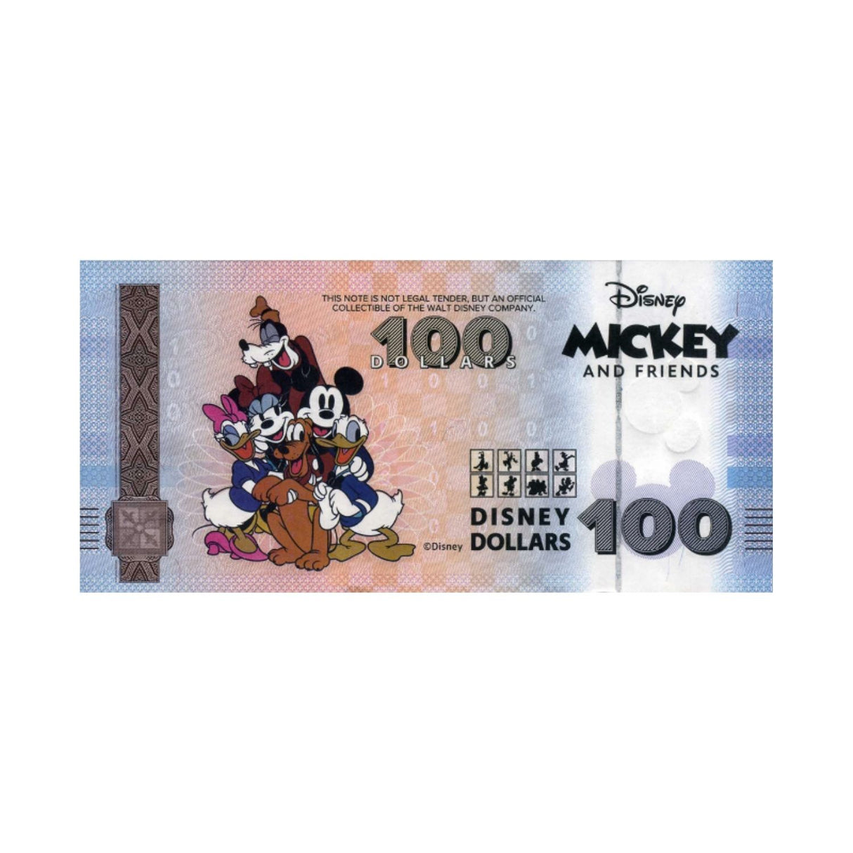 Official DisneyTM Souvenir Notes MICKEY AND FRIENDS - Mickey Mouse